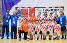 Las Guerreritas se coronaron campeonas de la edición 2023 de los Escolares en Santiago de Chile
