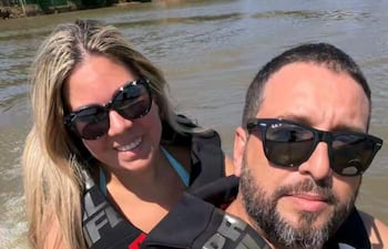 El candidato a concejal de Villa Elisa, Damián Cardozo, y la asistente fiscal Alba Duarte, investigados por la Fiscalía.