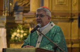 Cardenal paraguayo Adalberto Martínez.