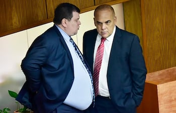 Dionisio Amarilla y Basilio Bachi Núñez, ambos cartistas.