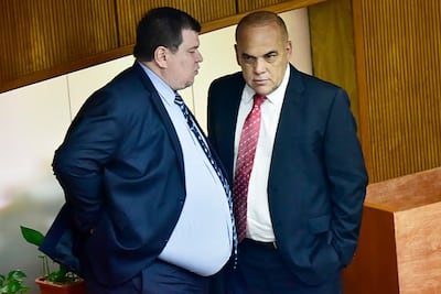 Dionisio Amarilla y Basilio Bachi Núñez, ambos cartistas.