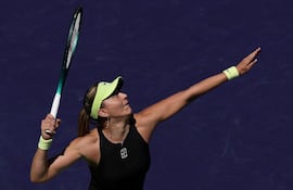 Paula Badosa (28 años), una de las buenas animadoras del circuito tenístico de la WTA.