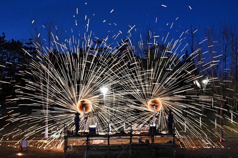 Celebración del Año Nuevo chino. 