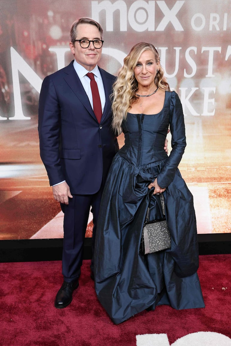 Matthew Broderick y Sarah Jessica Parker suman casi 30 años de matrimonio. (Jamie McCarthy/Getty Images/AFP)
