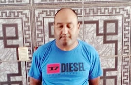 Suboficial mayor Alcides Ramón Ibáñez Lirios, capturado e imputado por un asalto en San Vicente Pancholo.