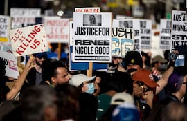 Masivas protestas contra el ICE de Trump.