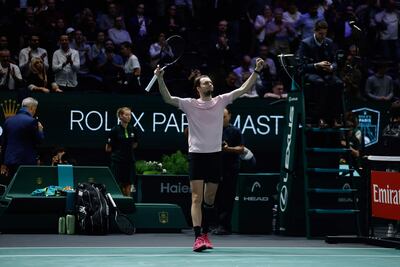 Alexander Bublik dejó fuera de carrera en el Masters 1000 de París al estadounidense Taylor Fritz.