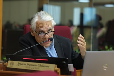 Ignacio Iramain (independiente), senador.