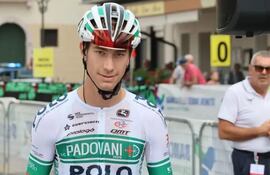 Kevin Bonaldo, joven ciclista italiano fallecido.