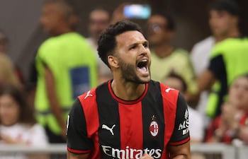 El delantero del Milan, Gonçalo Ramos, uno de los grandes fichajes del mercado, estrenó su cuenta goleadora en la Serie A.