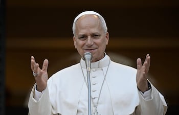 El papa León XIV.