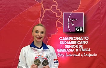 Fernanda Lenz conquista bronce en Chile.