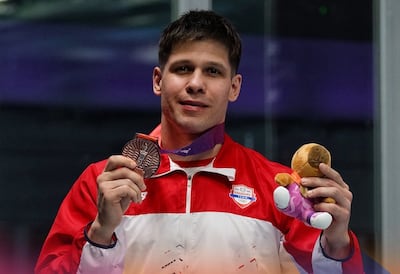 El paraguayo Charles Daniel Hockin Brusquetti (36 años) conquistó la primera medallla para el Team Paraguay en los juegos Odesur 2026.