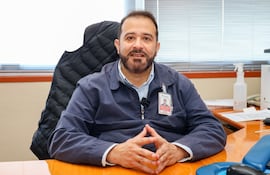 El presidente del XX ERIAC y superintendente de Operación de Itaipú, Silver Guerrero.