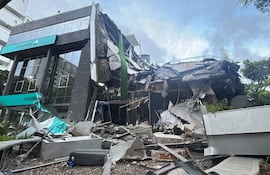 Daños por el terremoto registrado en Caracas, Venezuela.