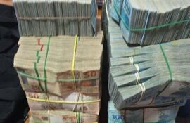 El millonario monto incautado del poder de los brasileños.