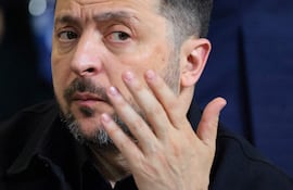 Volodímir Zelenski, presidente de Ucrania.