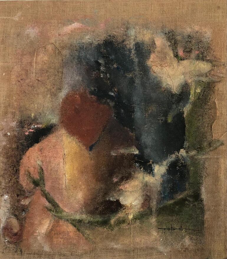 Pintura al temple de Carlos Rolandi