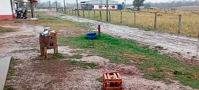La lluvia sirvió para sofocar los mayores focos de incendios en Fuerte Olimpo.