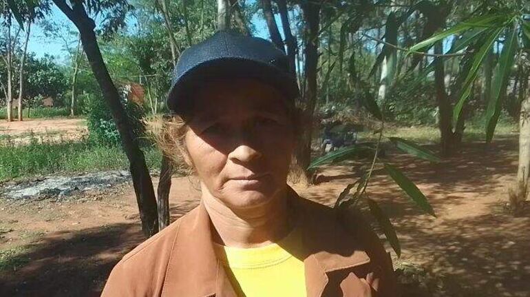 La señora Rumilda Bareiro expresó su indignación por la forma como se maneja la adjudicación de las viviendas del MUVH.