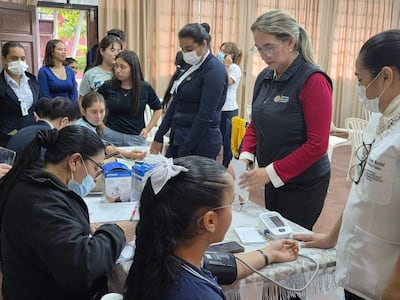 Más de 500 personas fueron evaluadas en el marco de la campaña de prevención de la hipertensión arterial.