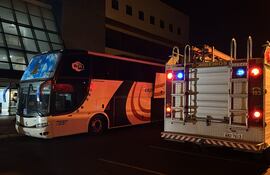 El bus ocultaba casi dos toneladas de marihuana y llevaba paraguayos como pasajeros.