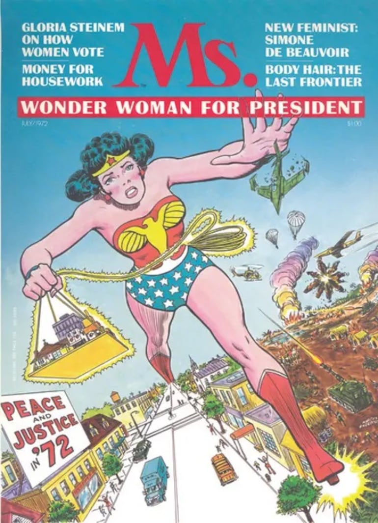 Revista Ms., portada del 1 de julio de 1972.