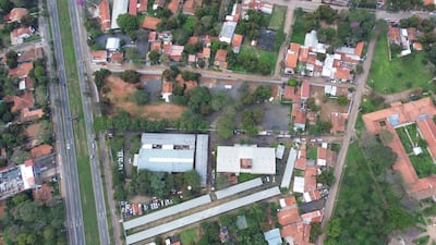 Imagen aérea de parte de la propiedad adquirida por el Grupo Vázquez SAE, en La Piedad.