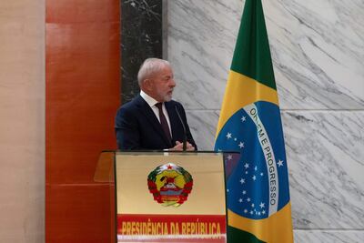 Luiz Inacio Lula da Silva, presidente de Brasi.