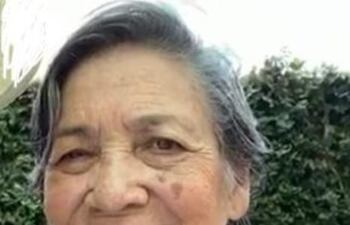 Gibelda Gamarra Acosta hermana del comisario retirado Antonio Gamarra hallada asesinada en su casa.