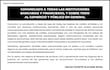 Comunicado de Oscar Vicente Scavone Rivas