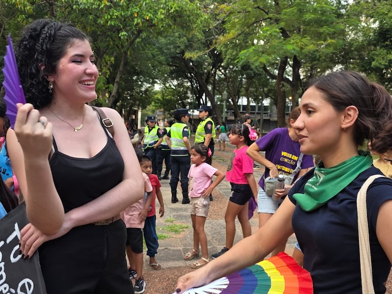 8M Día Internacional de la Mujer Asunción manifestación mujeres