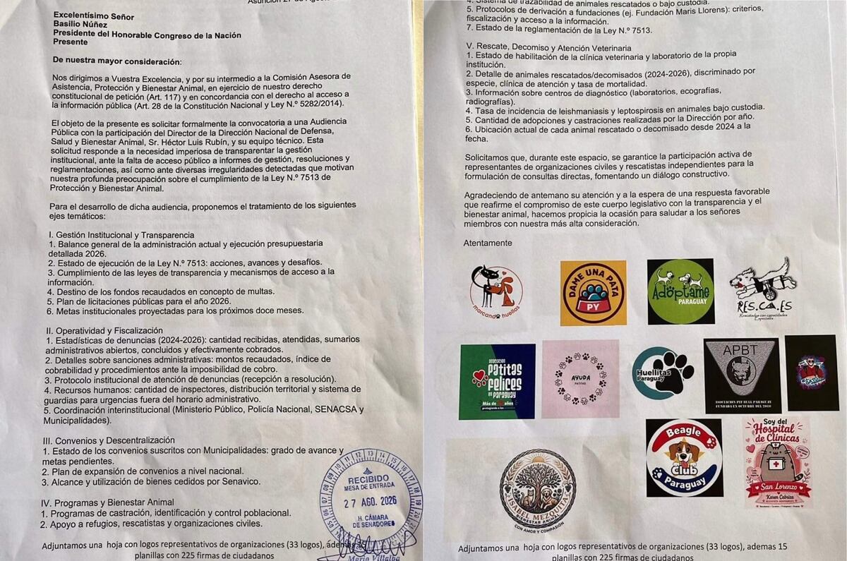 Rescatistas y protectores piden al Senado una audiencia con Defensa Animal