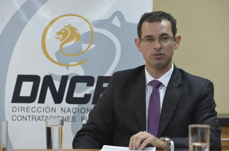 Pablo Seitz, titular de Contrataciones Públicas.