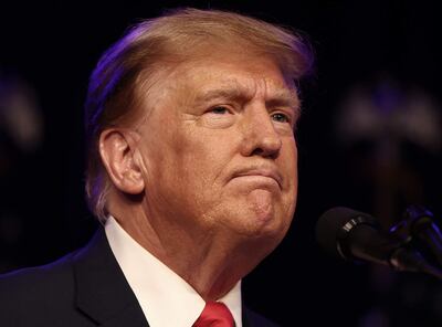 El exmandatario de Estados Unidos y aspirante a la reelección, Donald Trump.