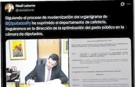 En mayo de 2024, el presidente de la Cámara de Diputados prometía “optimizar el gasto público”.