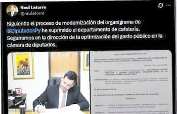 En mayo de 2024, el presidente de la Cámara de Diputados prometía “optimizar el gasto público”.