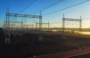 Imágenes de la línea 500 kv, gentileza.