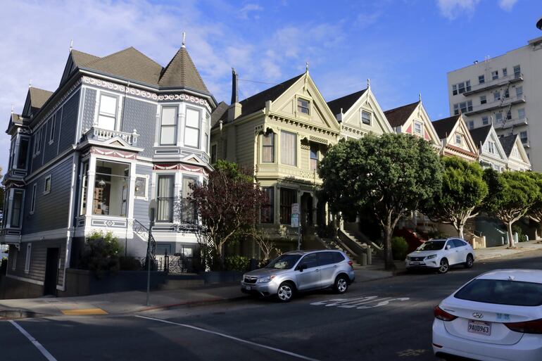 Las casas pintadas, estilo victoriano.