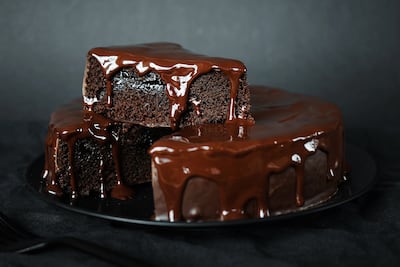 Torta de chocolate.