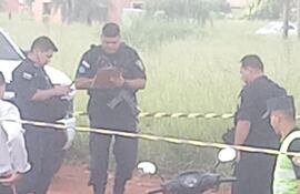 El cuerpo de Juan Tadeo Vázquez Ybañez fue encontrado en la vía pública.