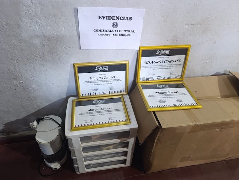 Capturan a dos sospechosos por hurto domiciliario en San Lorenzo y recuperan todos los objetos robados