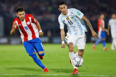 Ángel Romero es uno de los paraguayos que si es amonestado no jugará ante Bolivia.