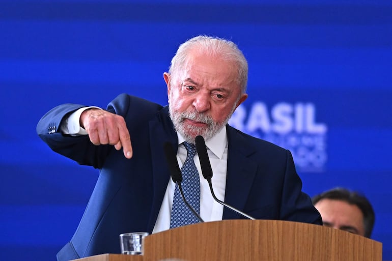 El presidente de Brasil, Luiz Inácio Lula da Silva.