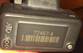 El dispositivo electrónico encontrado en la terminal de ómnibus de Ciudad del Este.