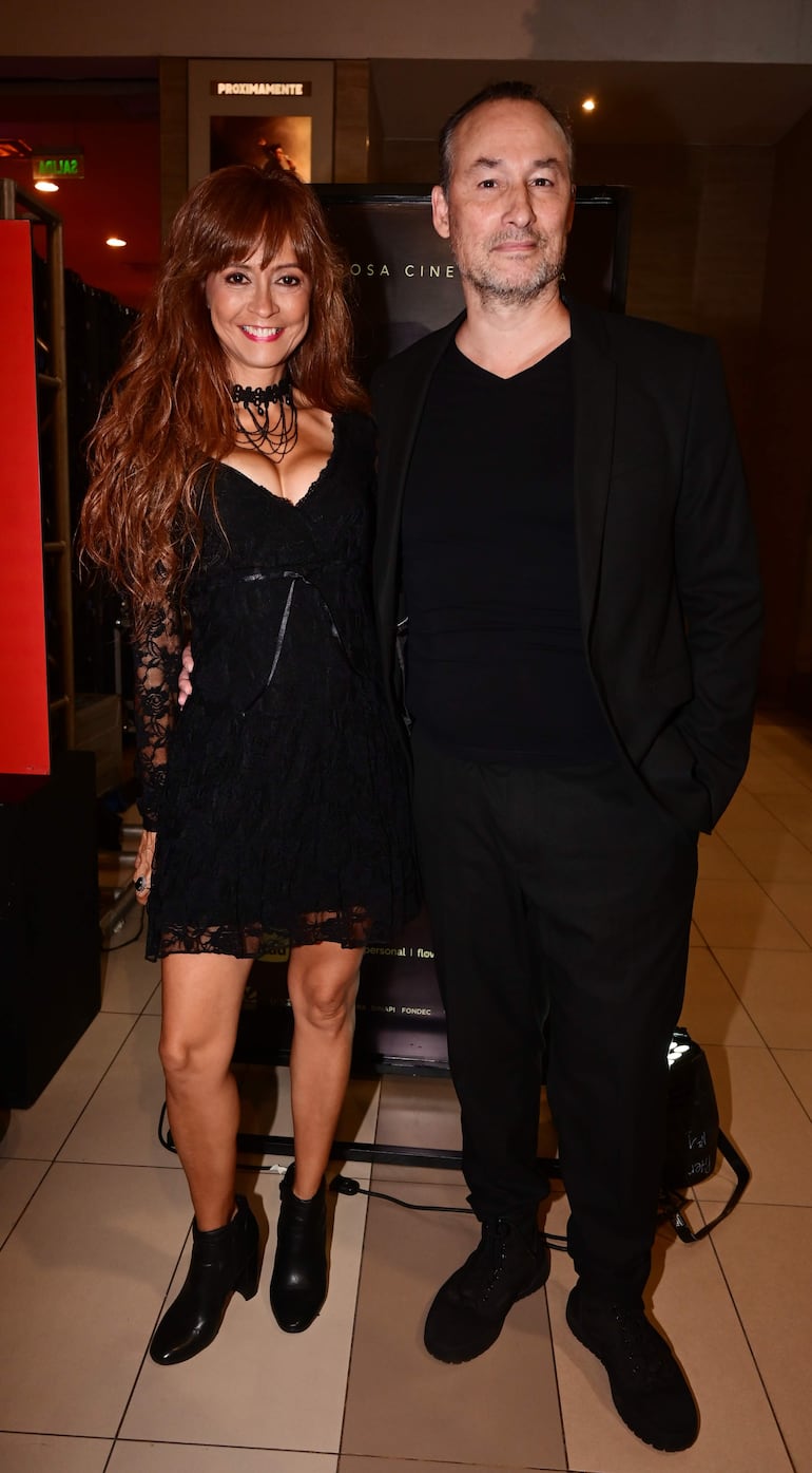 Leti Fleitas y Fernando Abadie.