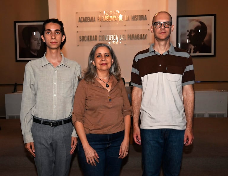 Paulo Schaerer Monteiro, Magda Monteiro y Andreas Ries.