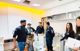 Allanan laboratorio clandestino de tirzepatida en Pedro Juan Caballero y detienen a tres personas