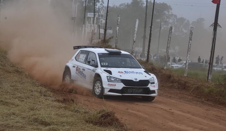  Eugen Gotze y Juan José Bilbao (Škoda Fabia R5) fueron los vencedores de la RC2B.

