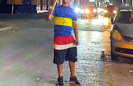 José Domingo Ramírez Meza, miembro de la barra brava de Sportivo Luqueño, buscado por el ataque al plantel profesional.